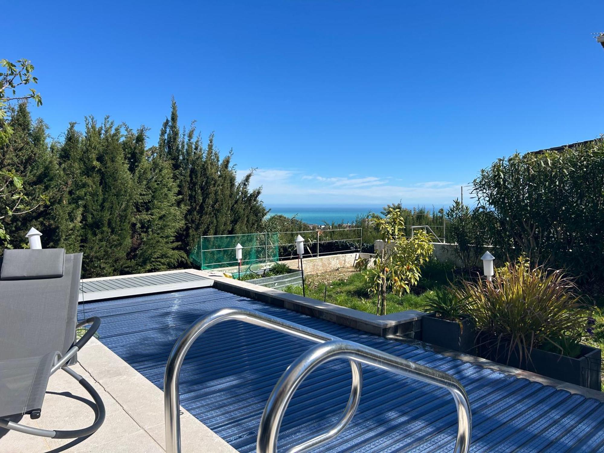 Cottage Marin Avec Vue Mer Nizza Exterior foto